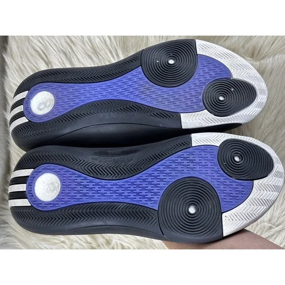 adidas Harden Vol. 8 After Hours Basketball Shoes Mens 8 Black White